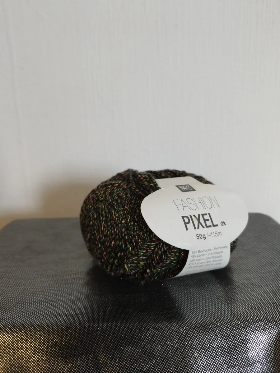 Rico Design Fashion Pixel Wol 50g