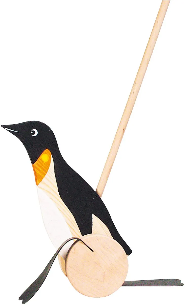 Goki Pinguin Stokroller H22cm