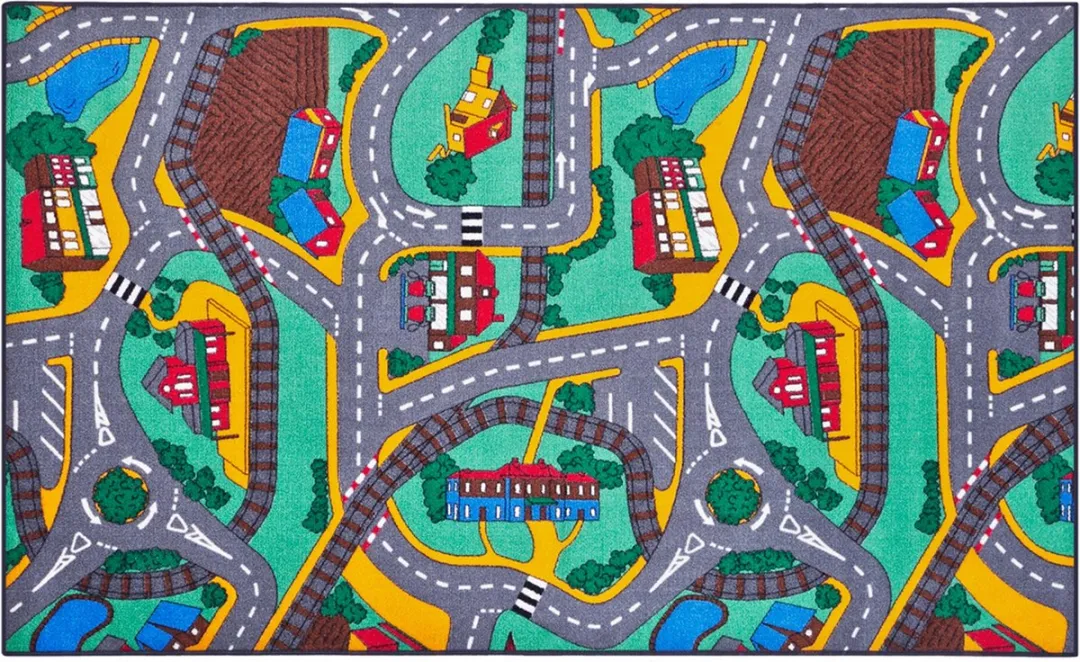 Stratenplan Verkeerskleed 95 x 200 cm