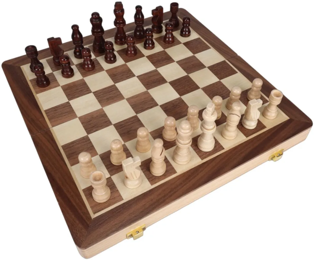 Clown Games Luxe Schaakset FSC-gecertificeerd Hout 2016777