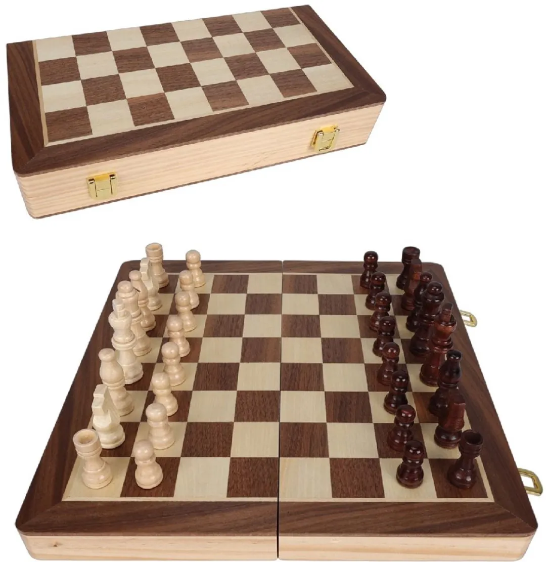 Clown Games Luxe Schaakset FSC-gecertificeerd Hout 2016777