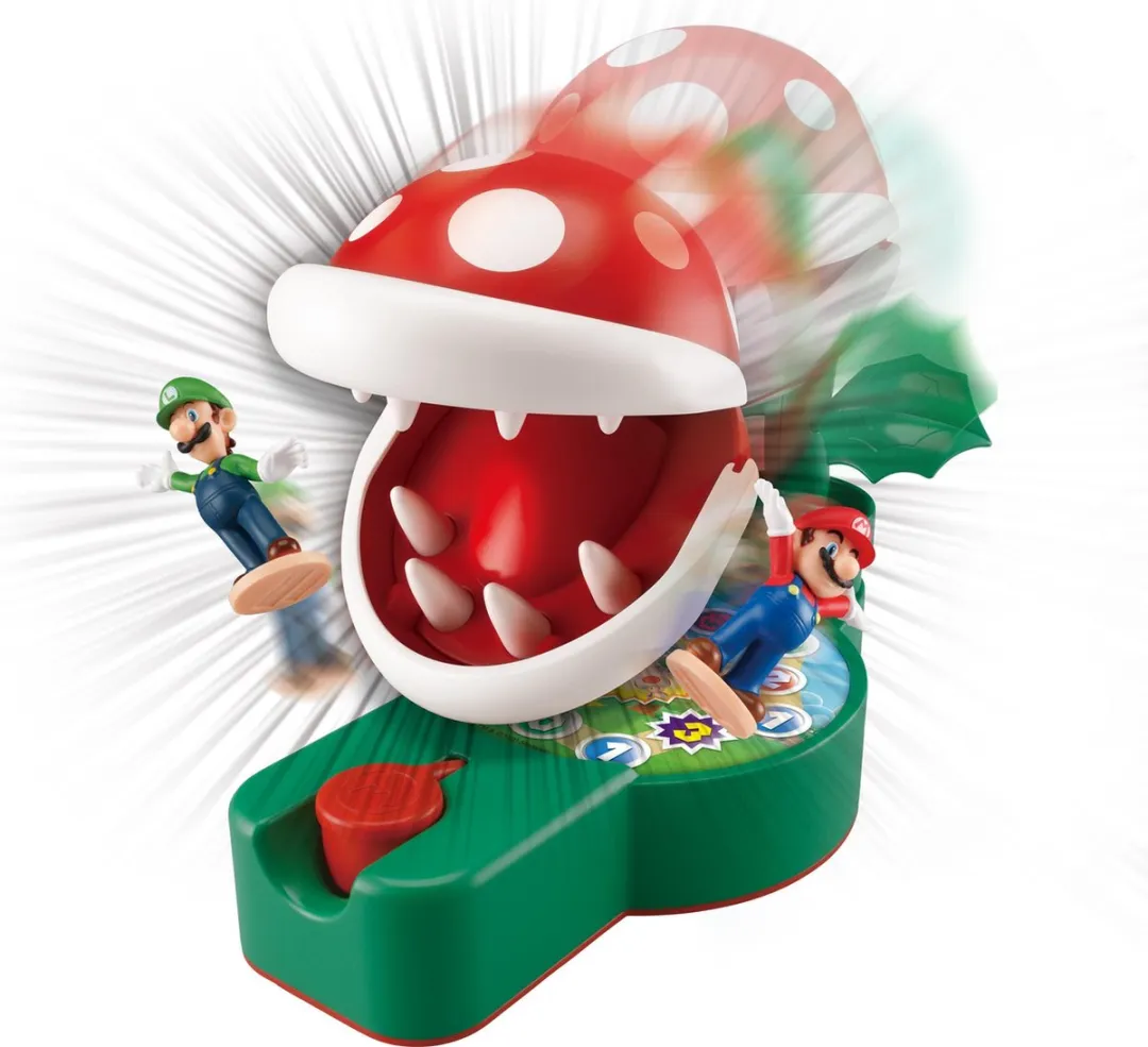 Super Mario Piranha Plant Escape - Spannend bordspel met 2 figuren