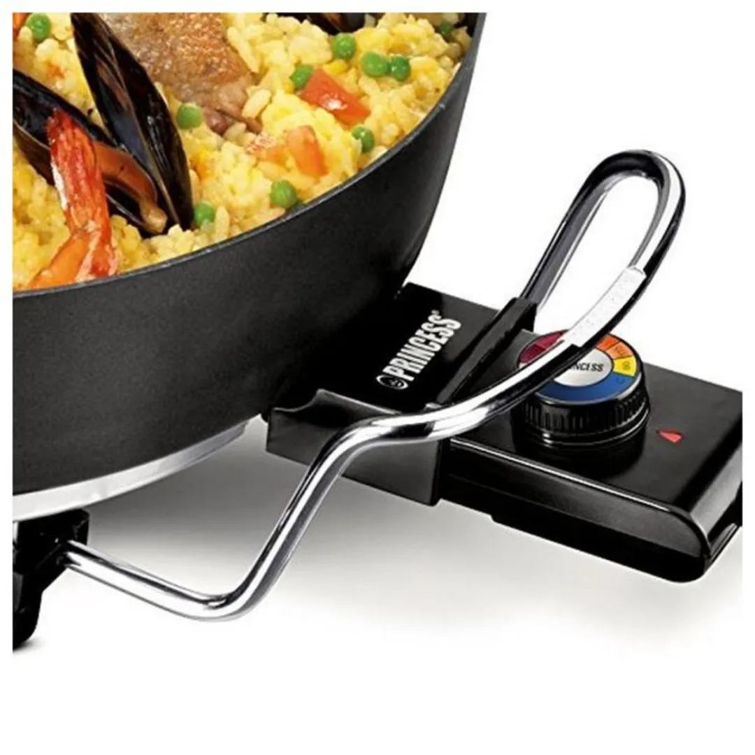 Princess 162367 XL Snackpan - 1800W - 5.4L - Zwart