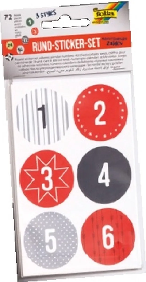 Folia 15490 Multikleur Stickers