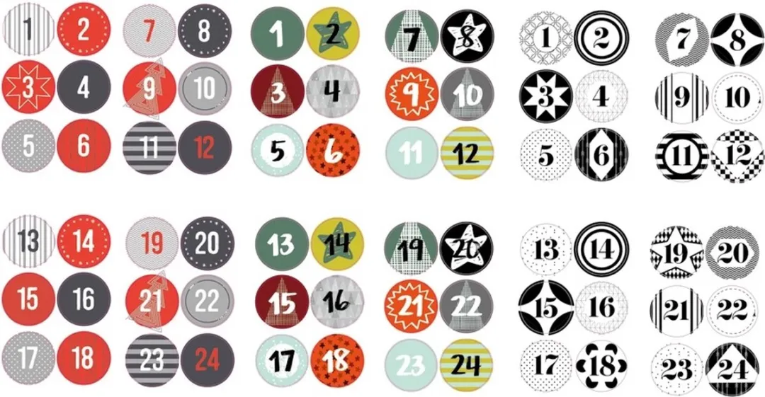 Folia 15490 Multikleur Stickers