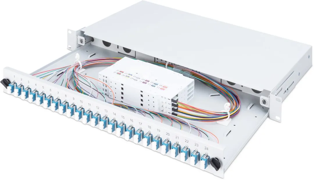 Digitus DN-96332-4 Kabelbeheerpaneel - Grijs