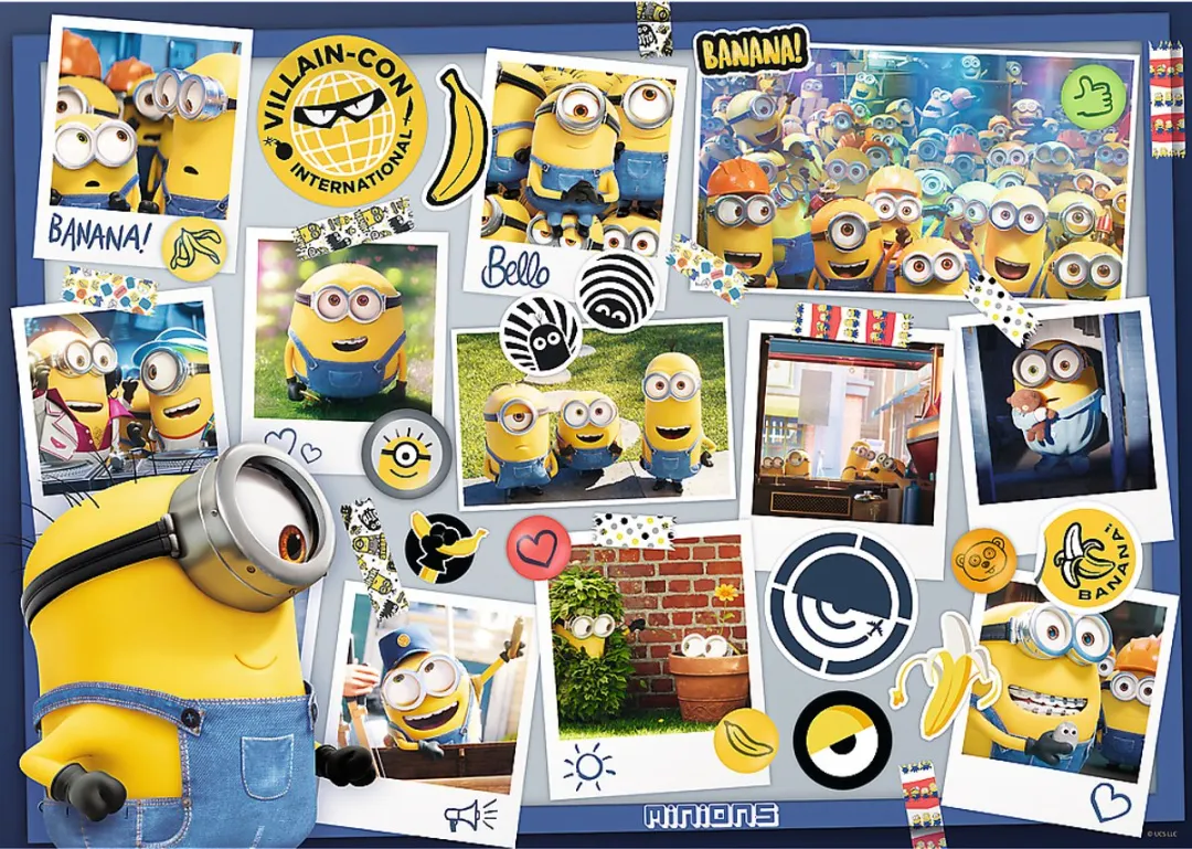 Trefl 500 Gekke Fotocollectie Minions Puzzel