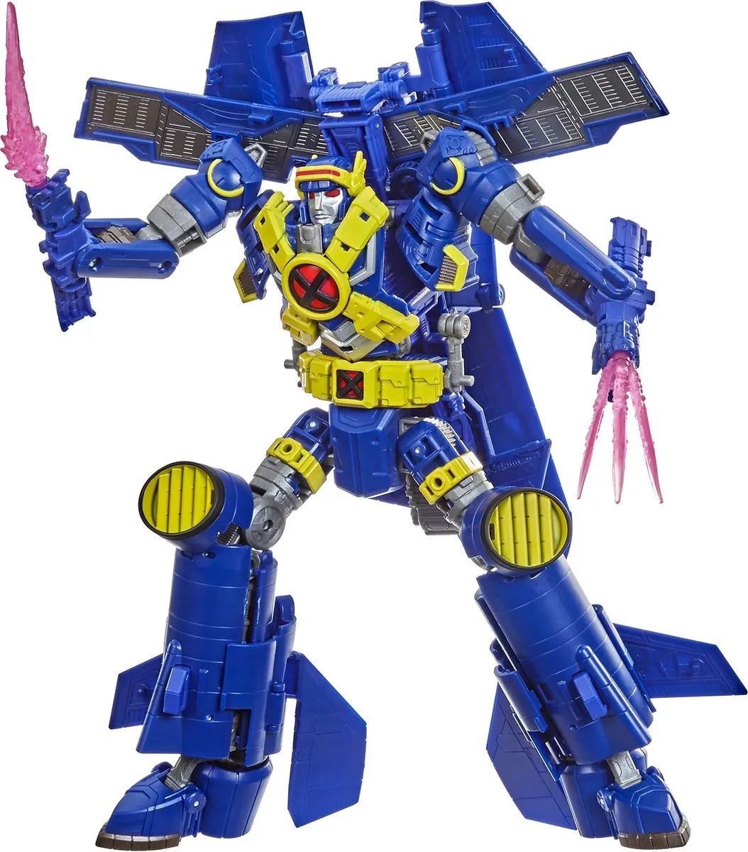 Hasbro Transformers X-Men Mash-Up Ultimate X-Spanse Leader Class - Blauw