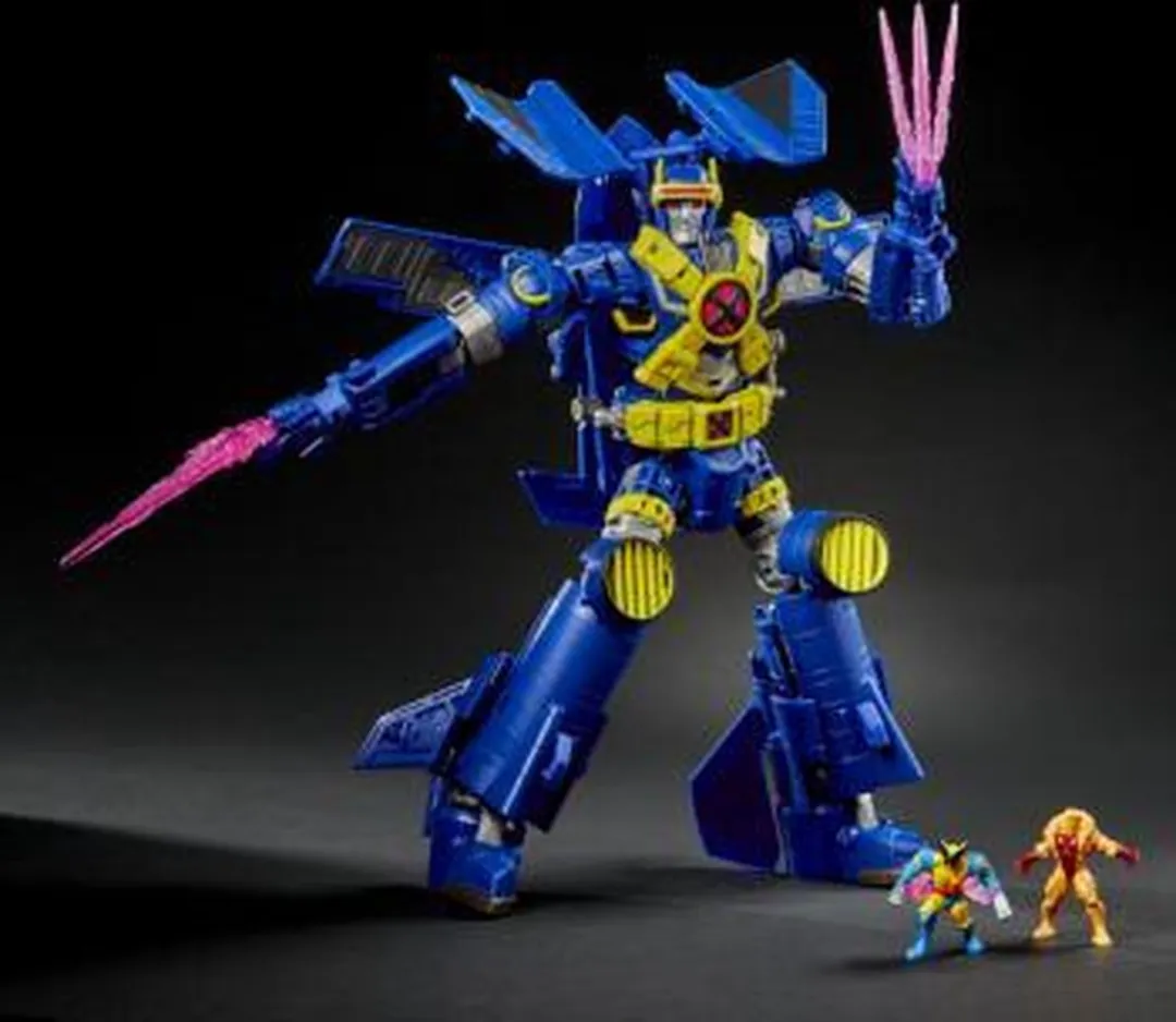 Hasbro Transformers X-Men Mash-Up Ultimate X-Spanse Leader Class - Blauw