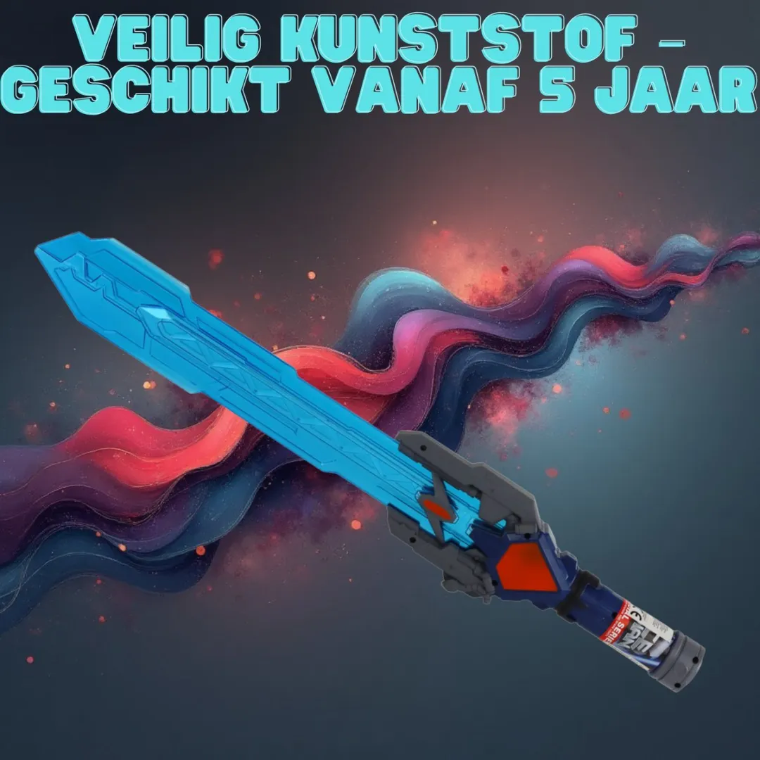 LEN TOYS Lightsaber Cosmic Blue 60cm - Licht & Geluid - Blauw - afbeelding 6 van 6