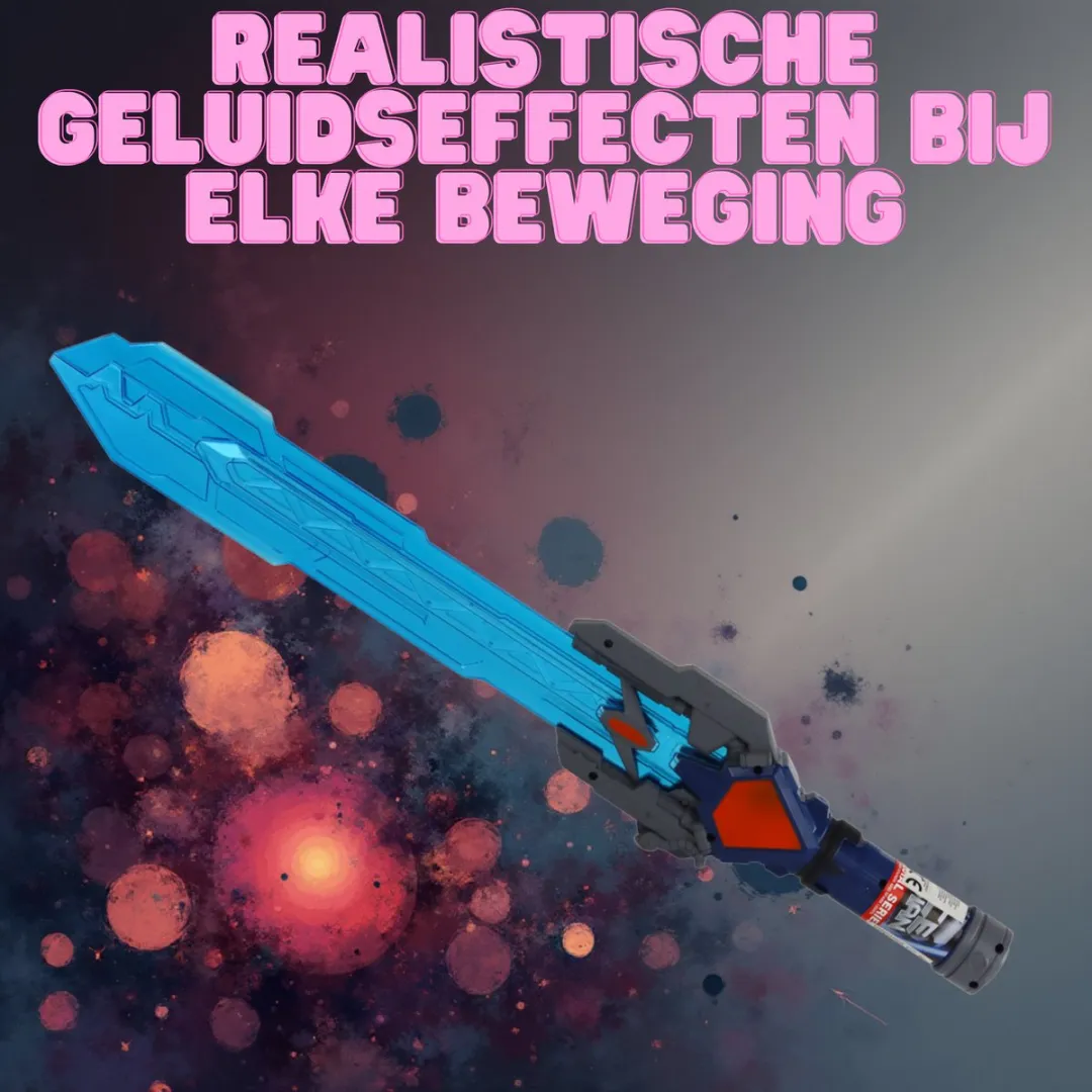 LEN TOYS Lightsaber Cosmic Blue 60cm - Licht & Geluid - Blauw