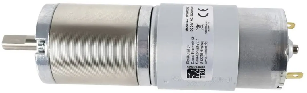 Tru Components TC-13609544 Gelijkstroommotor 24V 3.8A 2.0Nm