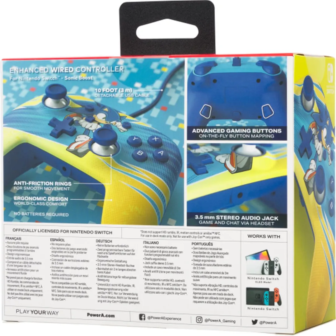 POWERA NSGP0202-01 Geavanceerde Controller - Meerkleurig