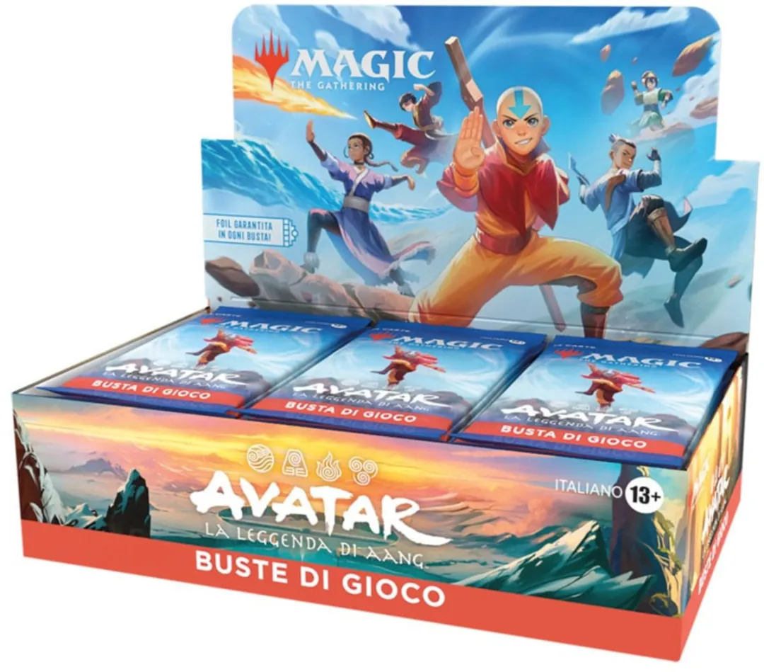 Magic The Gathering Avatar: La Leggenda di Aang Play Booster Display