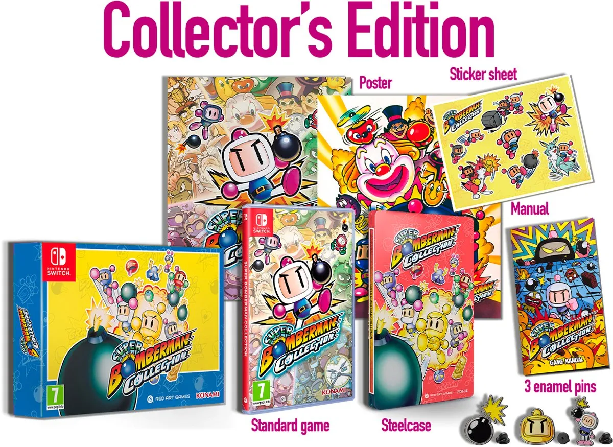 Mindscape Super Bomberman Collection - Nintendo Switch - 4 Spelers