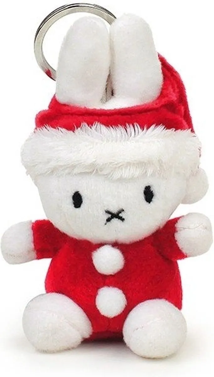Bon Ton Toys Nijntje Kerst Sleutelhanger - 10 cm