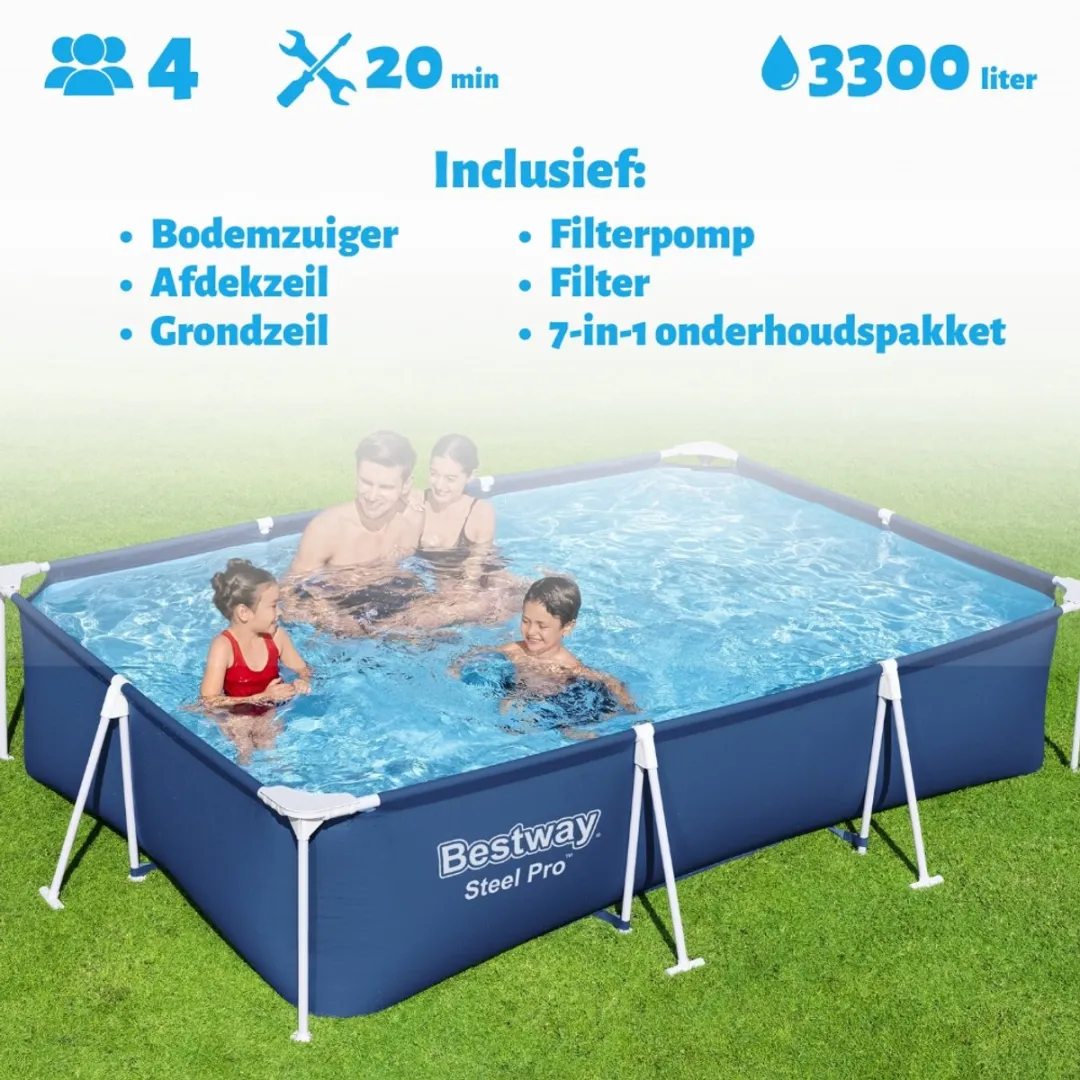 Bestway Zwembad 300x201x66cm