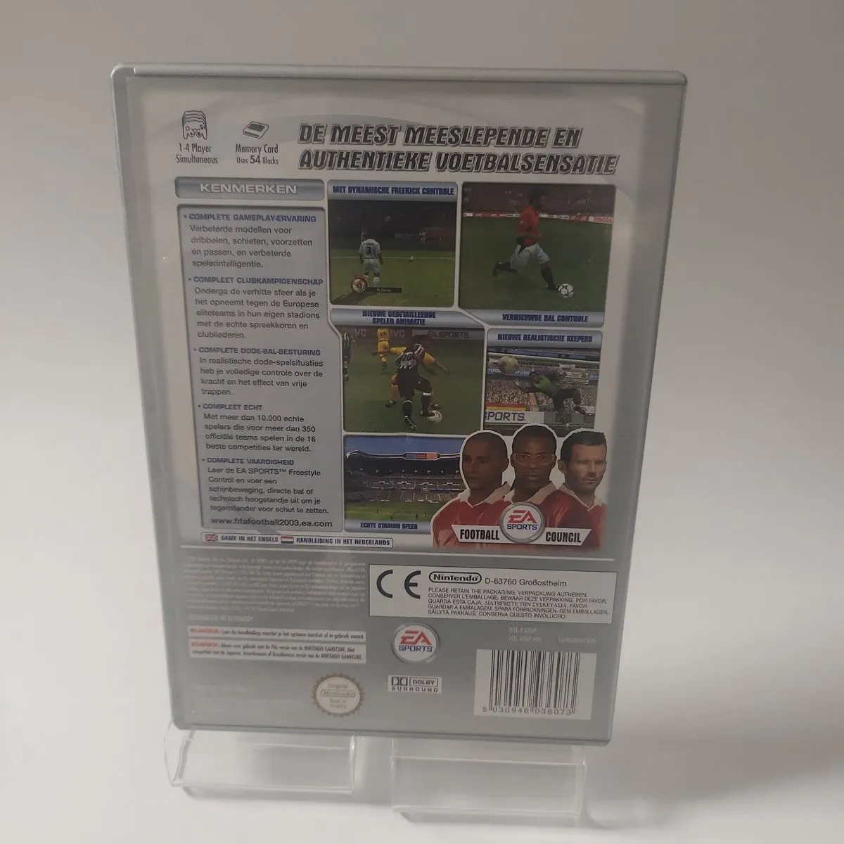 EA FIFA 2003 - 2 Spelers (1x CD + Boekje)