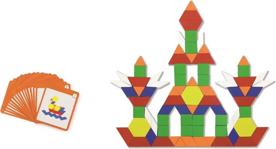 Vigatoys Magnetisch Mozaiek 102-delig - Multicolor