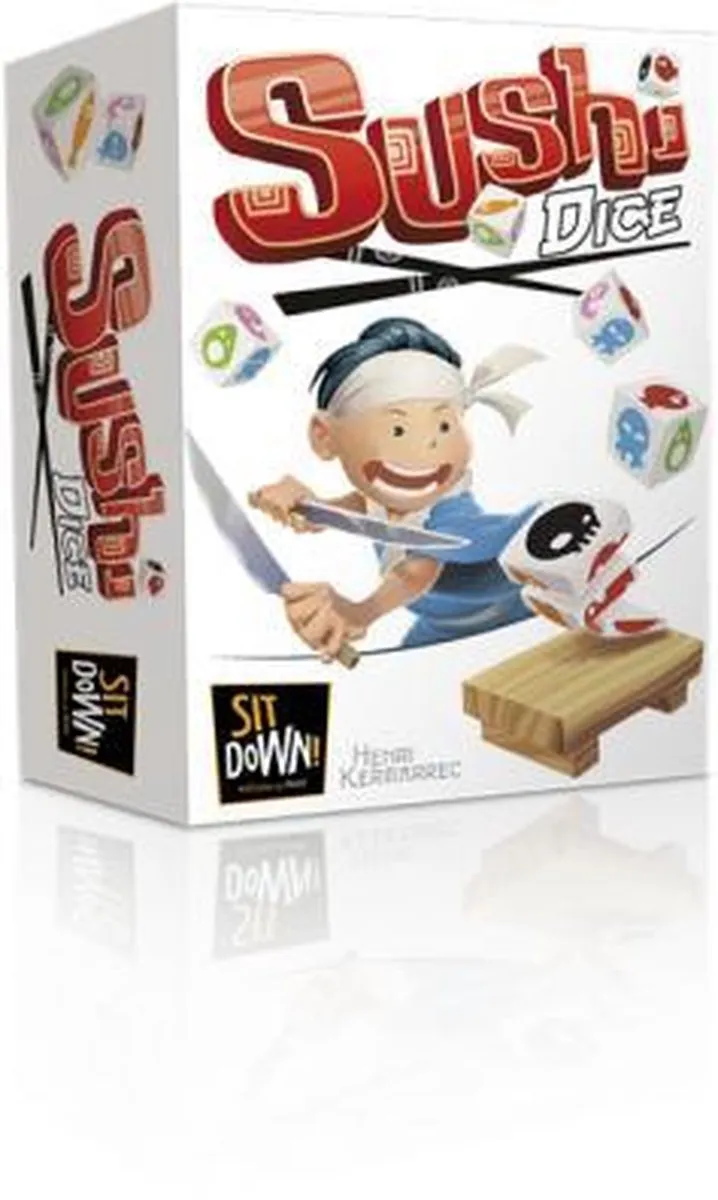 Geronimo Games Sushi Dice - 12 Dobbelstenen - 2-6 Spelers