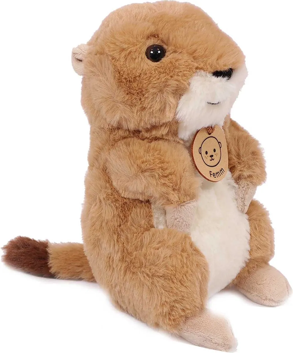 PIA Soft Toys Pluche Prairiehond 18cm