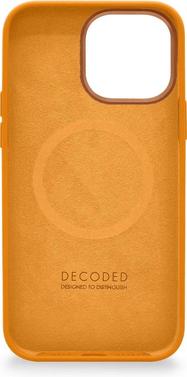 Decoded D23IPO14PMBCS9AT Siliconen Hoesje - iPhone 14 Pro Max - Apricot