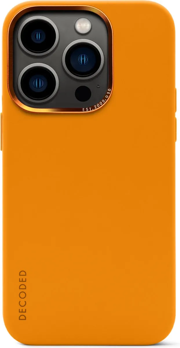 Decoded D23IPO14PMBCS9AT Siliconen Hoesje - iPhone 14 Pro Max - Apricot