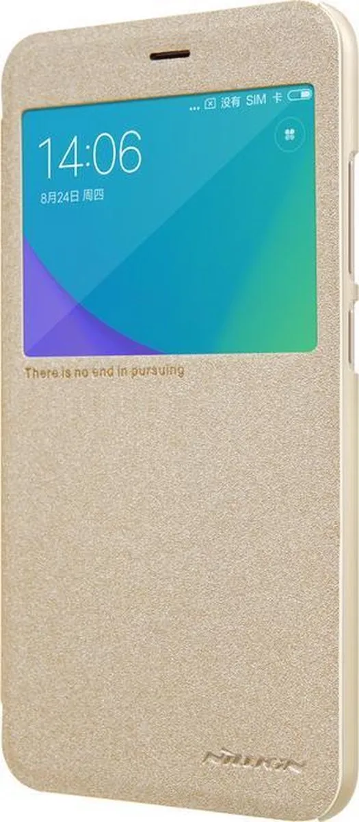 Nillkin Sparkle Book Case Xiaomi Redmi Note 5A Prime - Goud