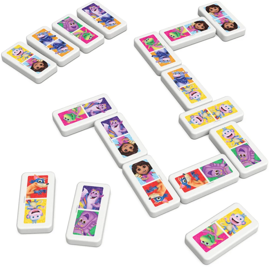 Spin Master Games Dora Domino's - In Tin - Meerkleurig