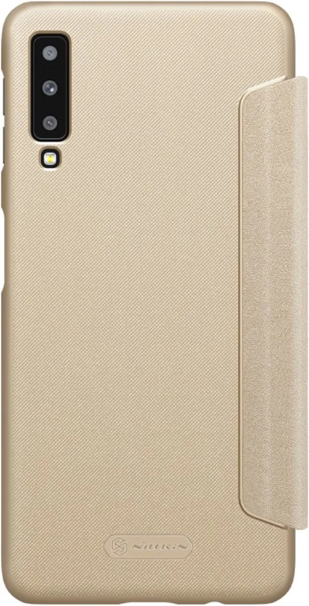 Nillkin New Sparkle Book Case Samsung Galaxy A7 (2018) - Goud - afbeelding 2 van 2