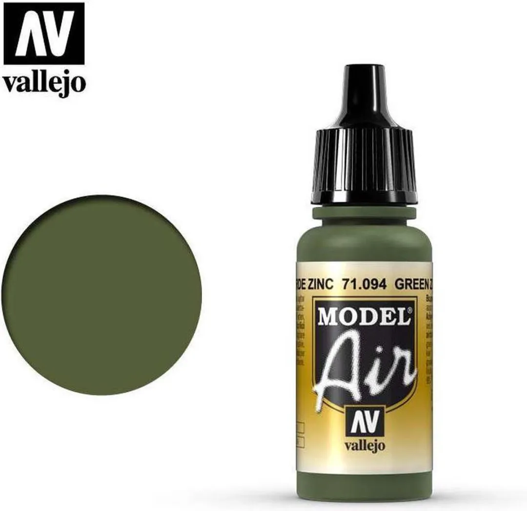 Vallejo Model Air Green Zinc Chromate Acrylverf 17ml