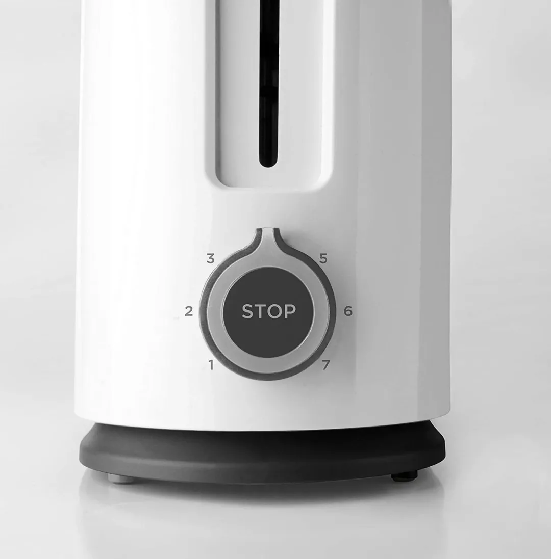 BLACK+DECKER BXTO1001E Broodrooster 1000W - Wit