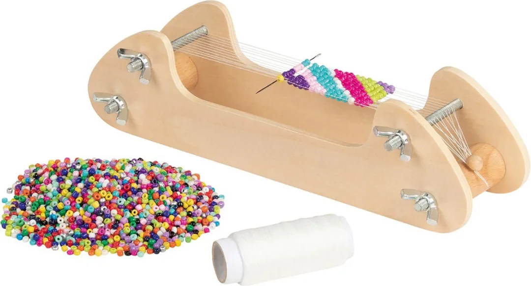 Goki Weefgetouw Parels Multicolor