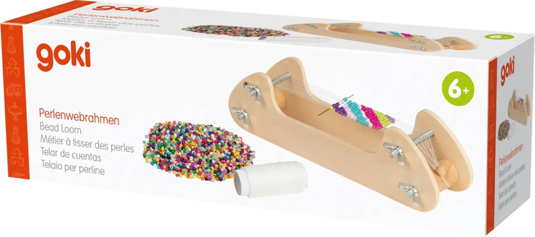 Goki Weefgetouw Parels Multicolor
