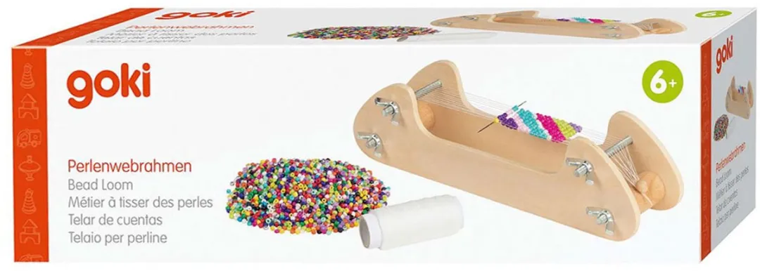 Goki Weefgetouw Parels Multicolor