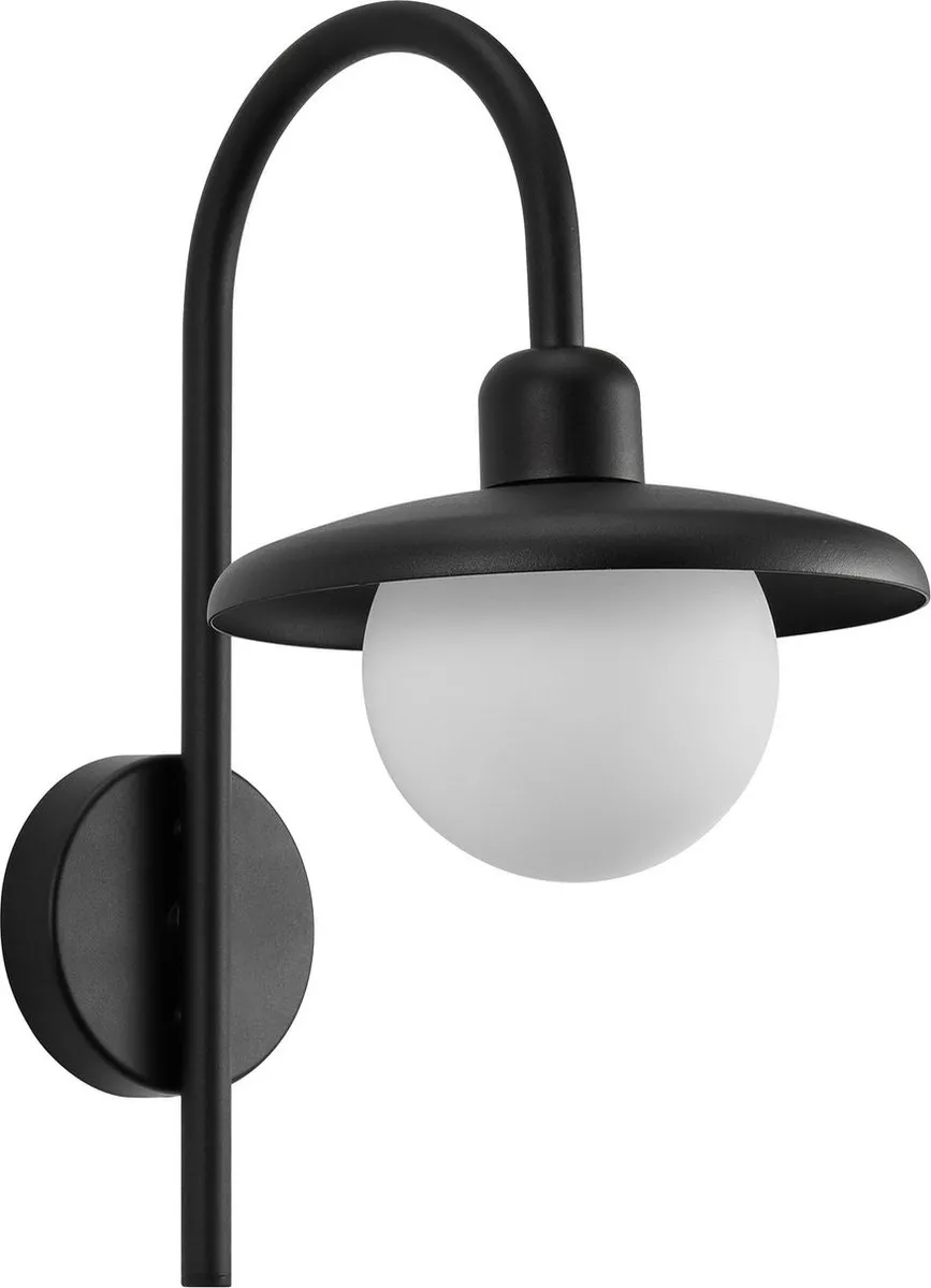 Nordlux Berlo Wandlamp E27 - Zwart - afbeelding 6 van 6