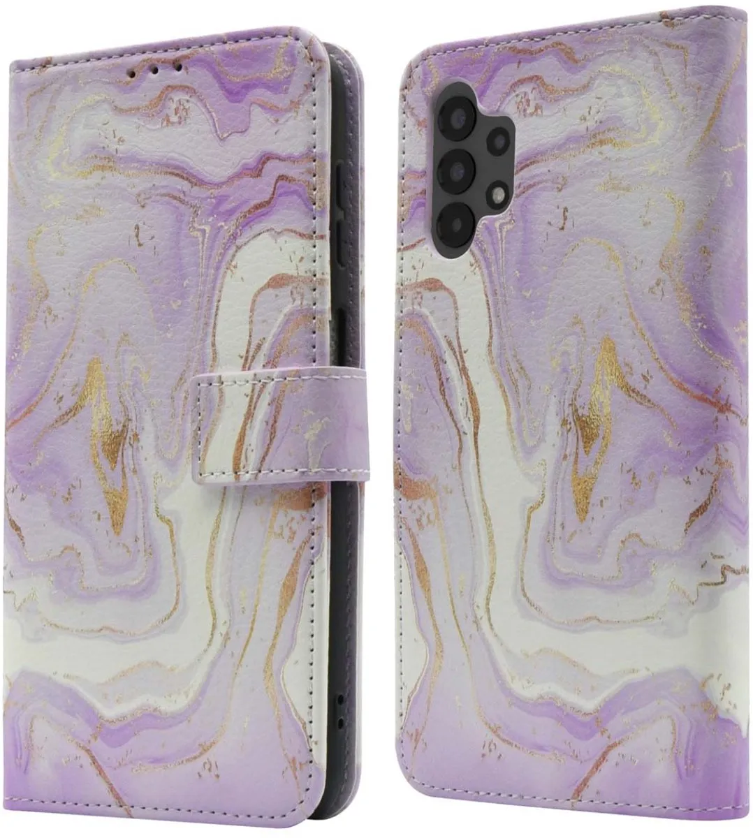 Imoshion Galaxy A13 4G Hoesje Purple Marble
