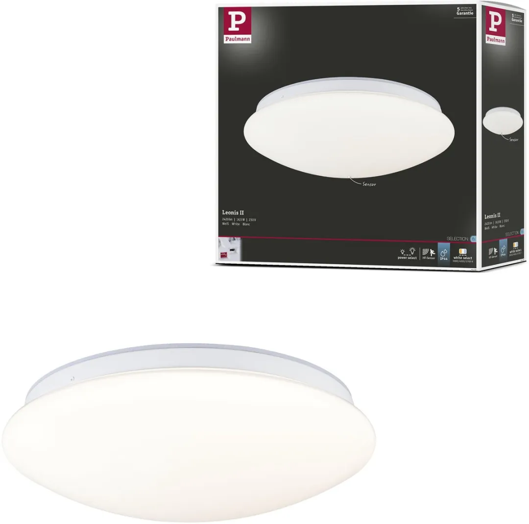 Paulmann Leonis II LED Plafondlamp Schemergestuurd Wit