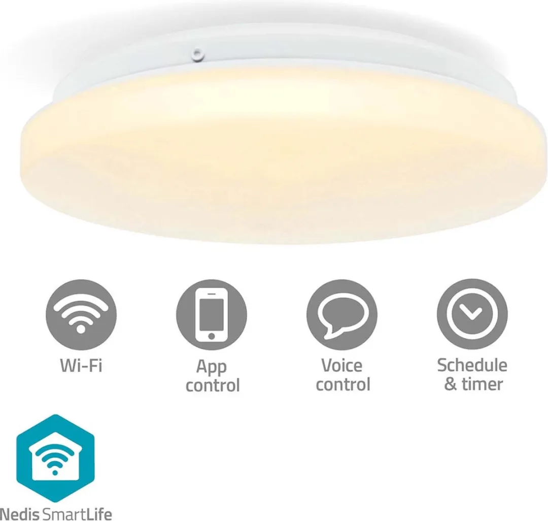 Nedis SmartLife Plafondlamp RGBW Ø26cm