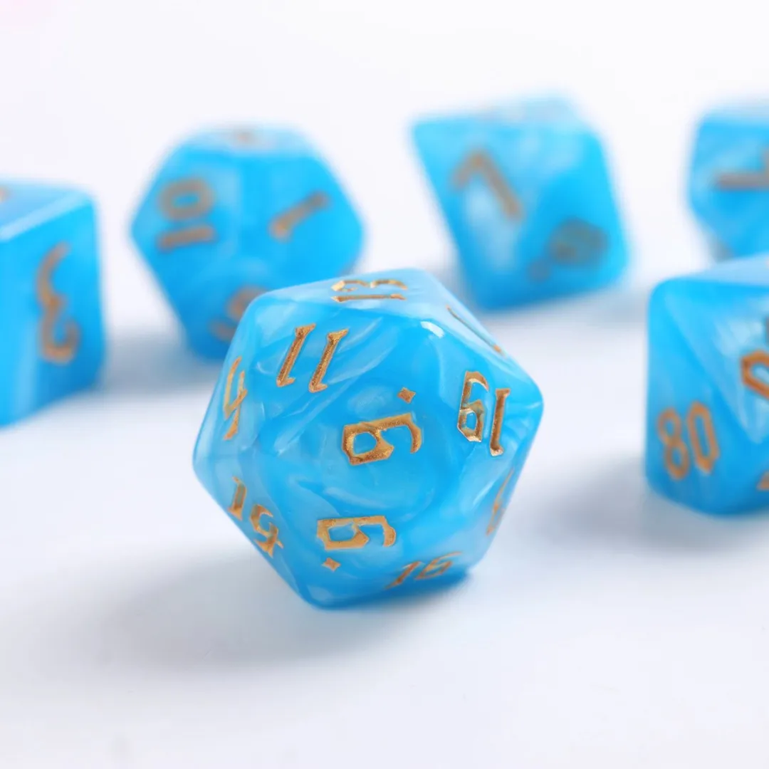 Lapi Toys Dungeons & Dragons Dobbelstenen Mega Set - 35 Stuks - Meerkleurig