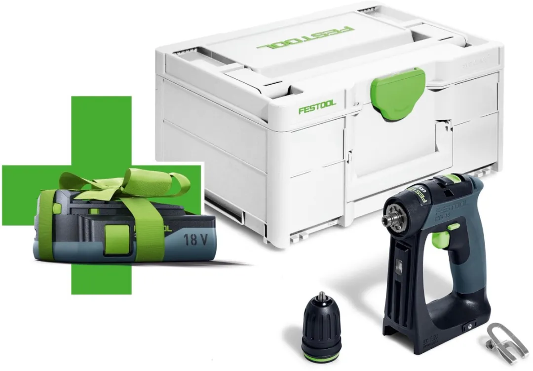 Festool CXS 18-Basic-3,0 Accu Schroefboormachine 18V