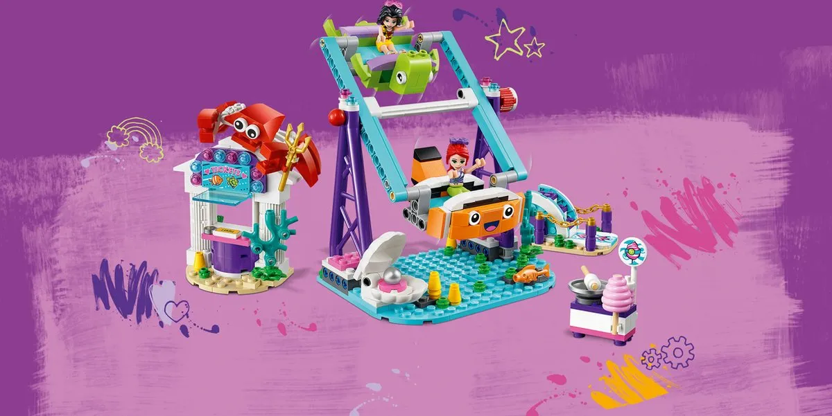 LEGO Friends 41337 Onderwaterattractie - 389 Stukken - afbeelding 6 van 6