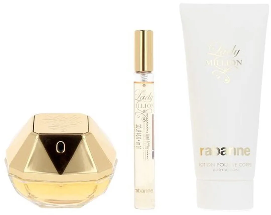 Paco Rabanne Lady Million Giftset - 160ml Eau de Parfum & Bodylotion
