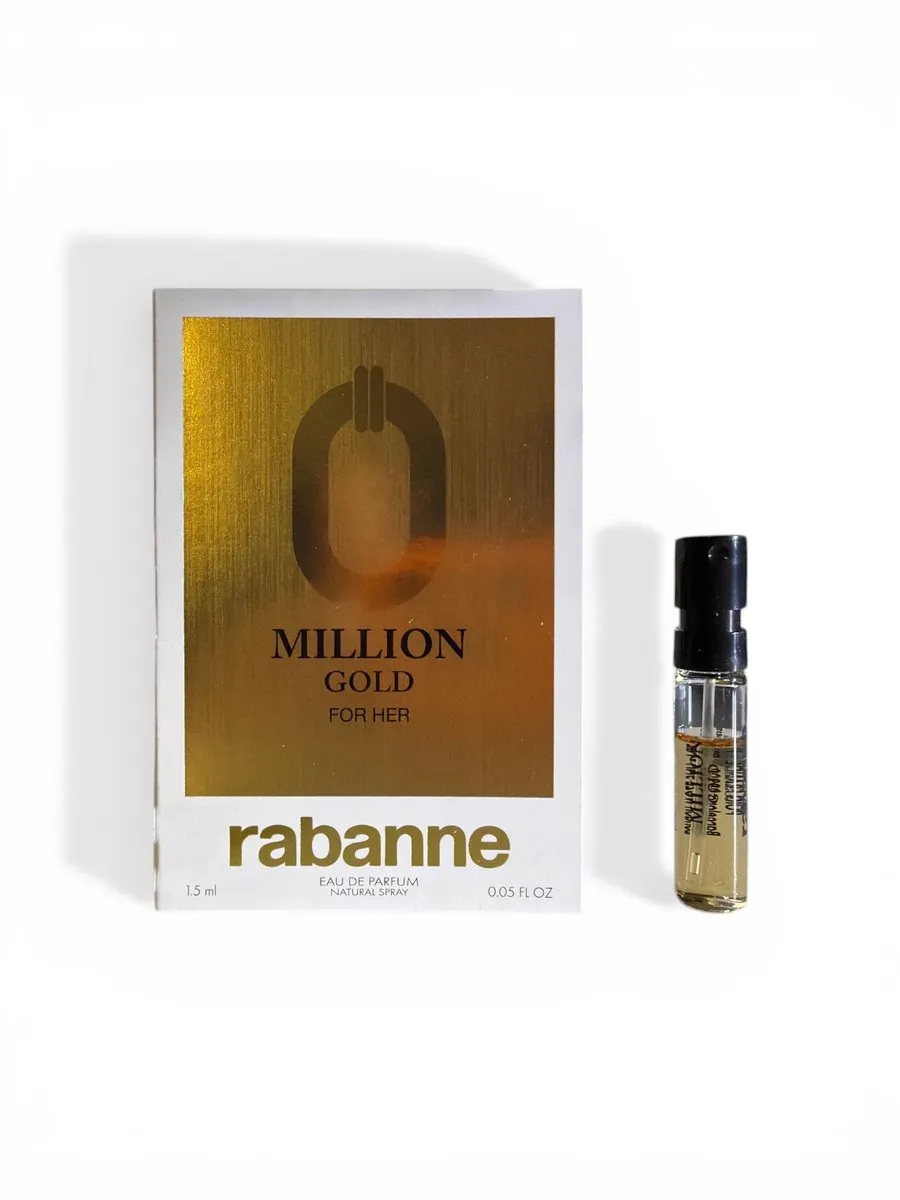 Paco Rabanne Million Gold Eau de Parfum 1.5ml