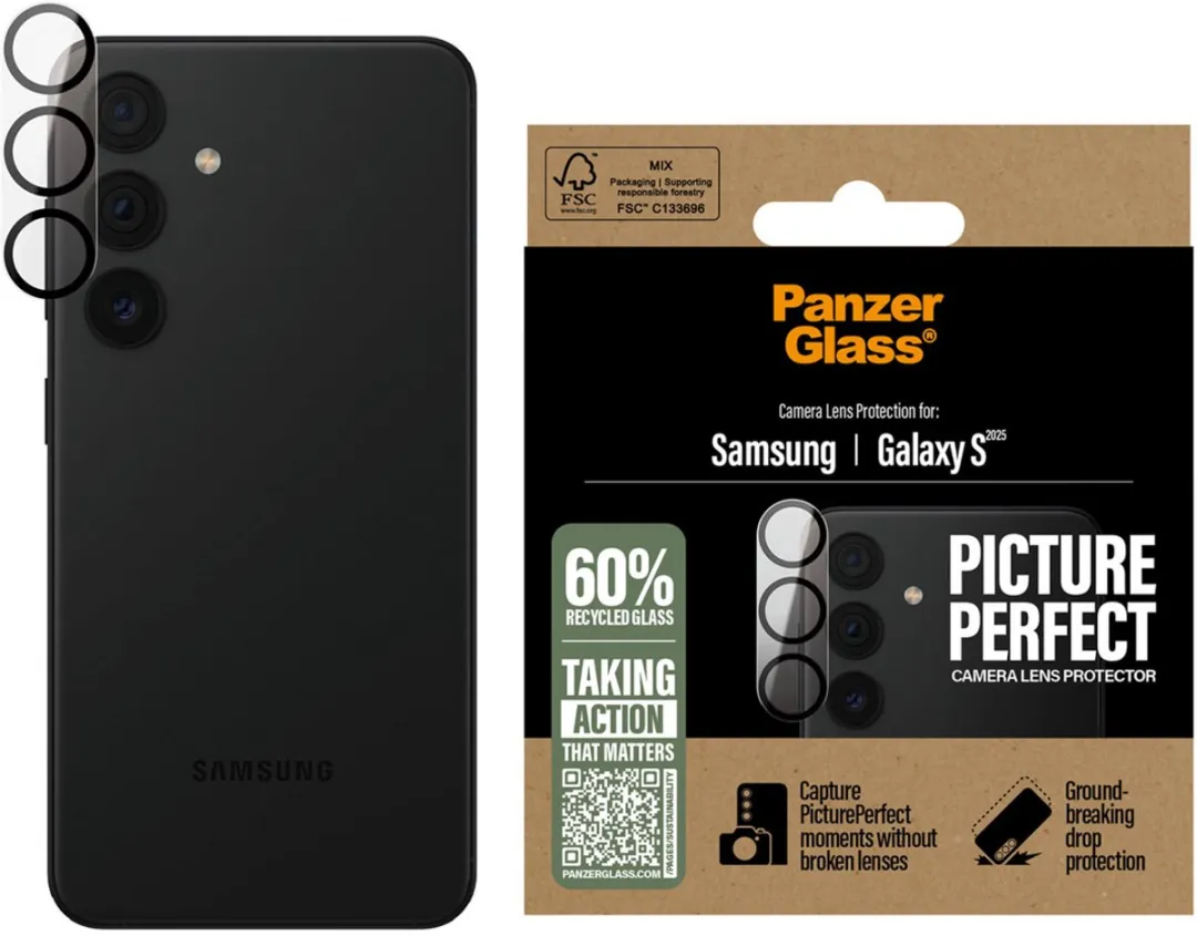 PanzerGlass PicturePerfect Camera Protector S25 - Case Friendly