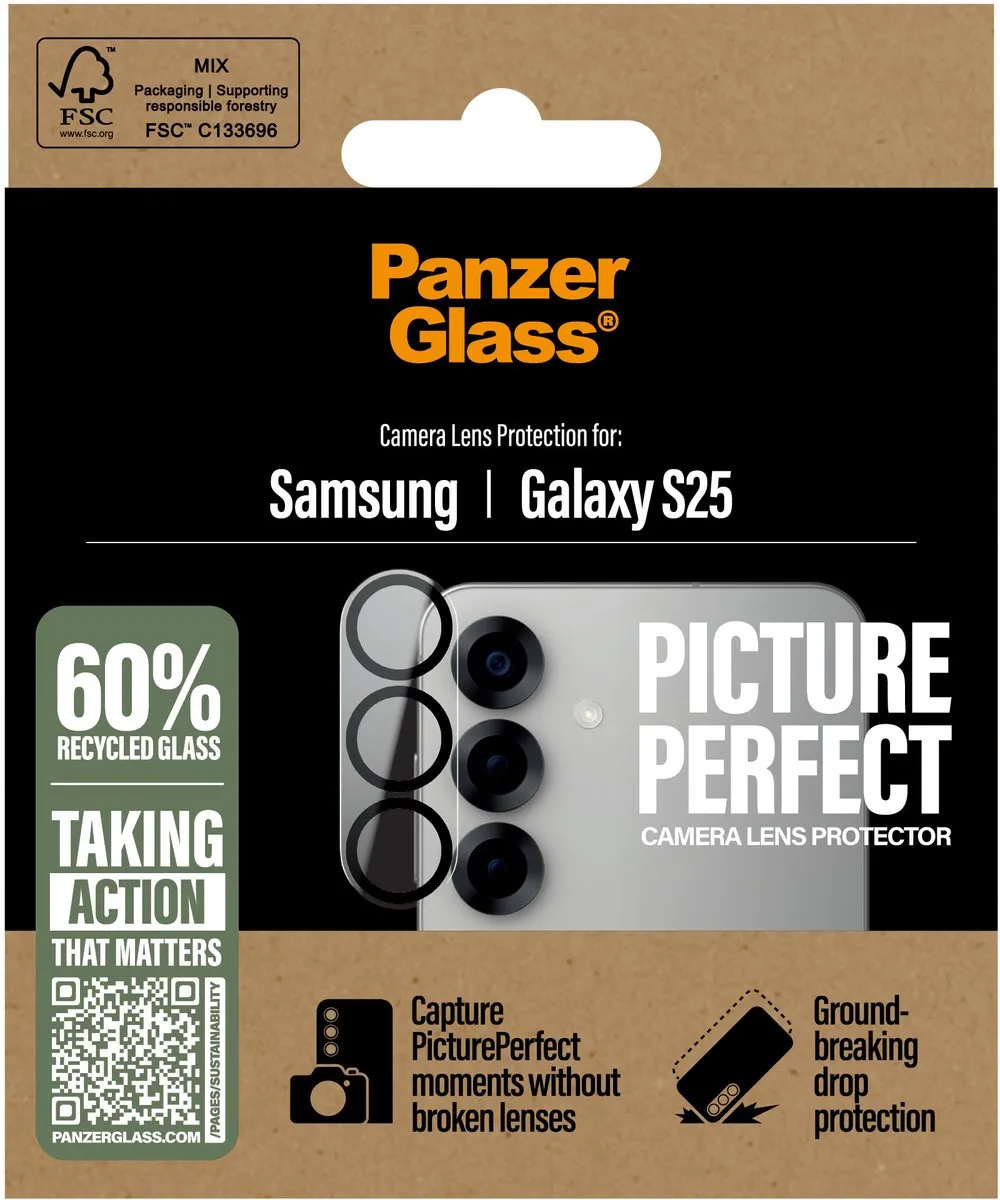 PanzerGlass PicturePerfect Camera Protector S25 - Case Friendly