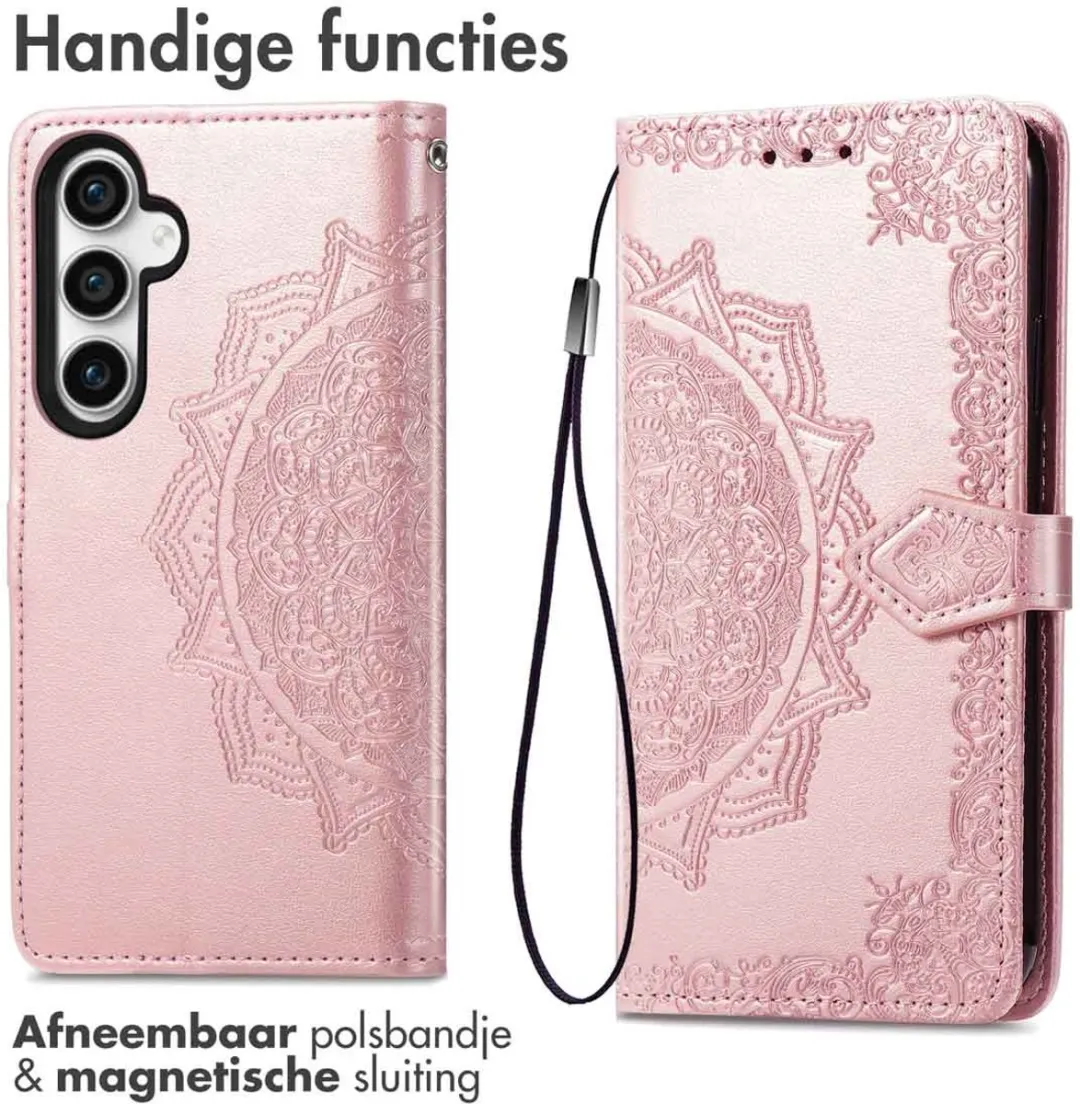 Imoshion Hoesje Samsung Galaxy S23 FE - Roségoud - 3 Pasjes