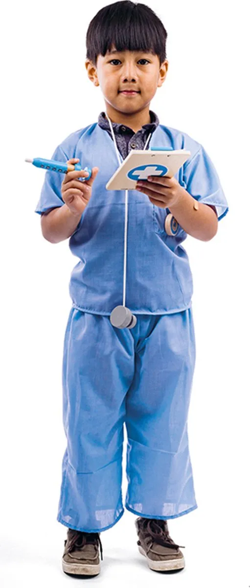 BIGJIGS Dokter Verkleedset 3-5 jaar - Multi