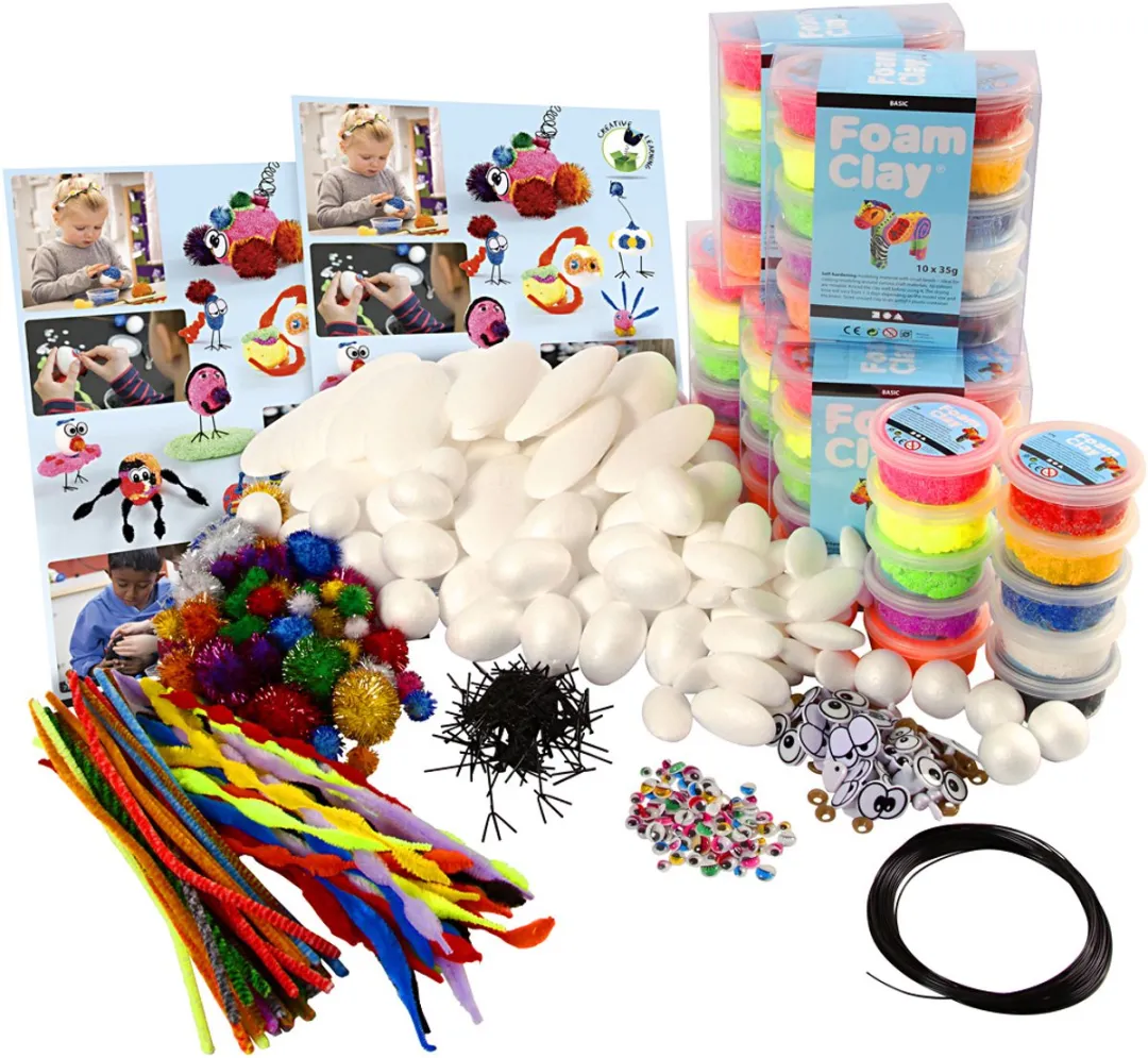 Foam Clay Klassenset - 1 Doos Diverse Kleuren