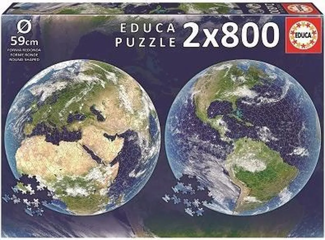 Educa Cirkel Planeet Aarde Puzzel